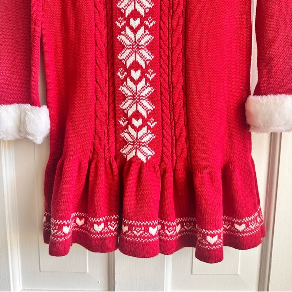 Janie & Jack Mrs. Clause Christmas Dress - Picture 3 of 6